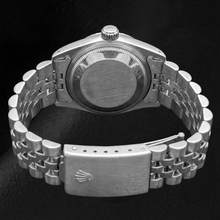 Afbeelding in Gallery-weergave laden, Rolex Datejust 26 mm Zwarte Wijzerplaat Roestvrijstalen Dameshorloge
