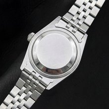 Afbeelding in Gallery-weergave laden, Rolex Datejust 26 mm Zwarte Wijzerplaat Roestvrijstalen Dameshorloge
