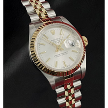 Afbeelding in Gallery-weergave laden, Rolex Datejust 26mm Jaar 2002 Roestvrij Staal en Geelgoud Dameshorloge
