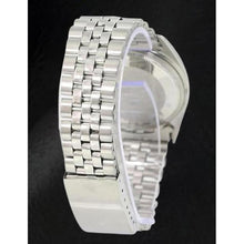 Afbeelding in Gallery-weergave laden, Rolex Datejust 36 mm roze parelmoer diamanten wijzerplaat roestvrij staal horloge
