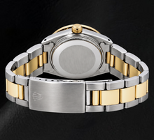 Afbeelding in Gallery-weergave laden, Rolex Datejust 6824 31mm Groene Diamanten Wijzerplaat Tweekleurig Horloge
