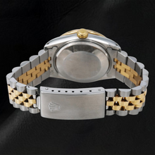 Afbeelding in Gallery-weergave laden, Rolex Datejust 6824 31mm Wit Parelmoer Romeinse Diamanten Wijzerplaat Tweekleurig Jubilee-armband Horloge

