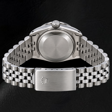 Afbeelding in Gallery-weergave laden, Rolex Datejust 68274 31mm Zwarte Diamanten Wijzerplaat Roestvrij Staal Horloge
