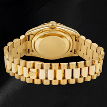 Afbeelding in Gallery-weergave laden, Rolex Datejust 68278 31mm Witte Romeinse Wijzerplaat Geelgoud Horloge
