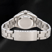 Afbeelding in Gallery-weergave laden, Rolex Datejust 69160 26mm Zalmkleurige Diamanten Wijzerplaat Roestvrij Staal Oyster-armband Horloge
