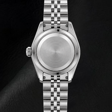Afbeelding in Gallery-weergave laden, Rolex Datejust 6916 26mm Zwarte String Diamanten Wijzerplaat Roestvrij Staal Horloge
