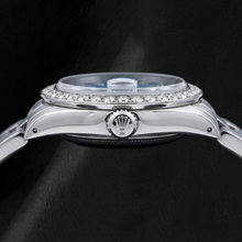 Afbeelding in Gallery-weergave laden, Rolex Datejust 6916 26mm Blauwe Diamanten Wijzerplaat Oyster-armband Roestvrij Staal Horloge

