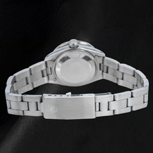 Afbeelding in Gallery-weergave laden, Rolex Datejust 6916 26mm Blauwe Diamanten Wijzerplaat Oyster-armband Roestvrij Staal Horloge
