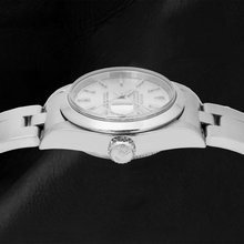 Afbeelding in Gallery-weergave laden, Rolex Datejust 6916 26 mm Zilverkleurige Wijzerplaat met Streepindexen Roestvrij Staal Oyster-armband Horloge

