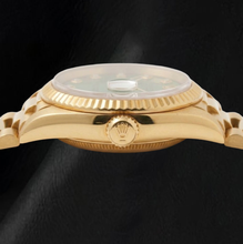 Afbeelding in Gallery-weergave laden, Rolex Datejust 69178 26mm Groene Diamanten Wijzerplaat Geelgoud Horloge
