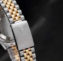 Afbeelding in Gallery-weergave laden, Rolex Datejust 6917 Zilveren Diamanten Wijzerplaat 26mm Tweekleurig Horloge
