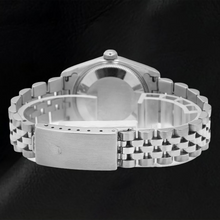 Afbeelding in Gallery-weergave laden, Rolex Datejust 78274 31mm Blauwe Romeinse Diamanten Wijzerplaat Roestvrij Staal Jubilee-armband
