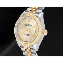 Afbeelding in Gallery-weergave laden, Rolex Datejust Romeinse Wijzerplaat 28 mm Dames Tweekleurig 279173 Horloge

