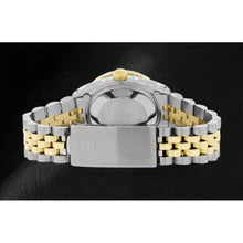 Afbeelding in Gallery-weergave laden, Rolex Datejust Roze Parelmoer Diamant Wijzerplaat 31 mm Tweekleurig Horloge
