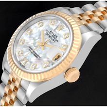 Afbeelding in Gallery-weergave laden, Rolex Datejust Tweekleurig 28 mm Parelmoer Diamant 279173 Dameshorloge
