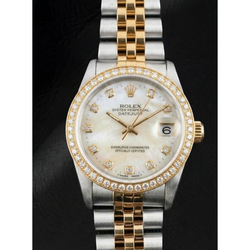 Briljant Rolex 0,20 karaat F/VS1 – Two Tone