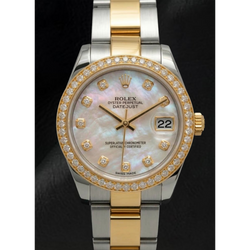 Cultivé Parel Rolex – Two Tone 0,20 karaat