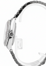 Afbeelding in Gallery-weergave laden, Rolex Datum-horloge roestvrijstalen jubileum zwarte wijzerplaatrand
