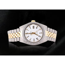 Afbeelding in Gallery-weergave laden, diamanten rand tweekleurig jubileum Rolex
