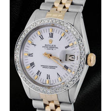 Afbeelding in Gallery-weergave laden, Jubileum Armband Diamanten Lunette Rolex
