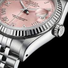 Afbeelding in Gallery-weergave laden, echte diamant watch zijaanzicht
