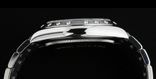 Afbeelding in Gallery-weergave laden, Rolex Datumjust 31 mm dameshorloge van roestvrij staal met zwarte Romeinse diamant
