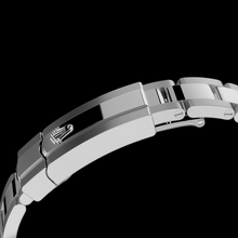 Afbeelding in Gallery-weergave laden, Rolex Datumjust 31 mm dameshorloge van roestvrij staal met zwarte Romeinse diamant
