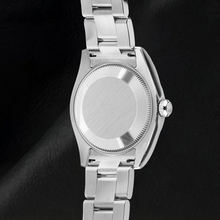 Afbeelding in Gallery-weergave laden, Rolex Datumjust 31 mm mintgroen roestvrijstalen horloge met lichtgevende wijzerplaat
