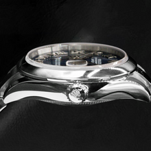 Afbeelding in Gallery-weergave laden, Rolex Datumjust 31 mm roestvrijstalen dameshorloge met blauwe Romeinse wijzerplaat
