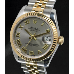 Rolex Datejust 36mm Geelgoud en Stalen Horloge