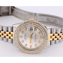 Afbeelding in Gallery-weergave laden, Dubbele Rij Diamanten Rolex
