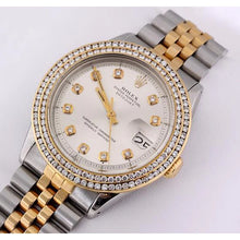 Afbeelding in Gallery-weergave laden, Rolex Datumjust Diamanten rand Horloge
