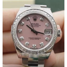 Afbeelding in Gallery-weergave laden, Roze Parelmoer Wijzerplaat Rolex
