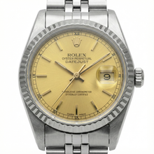 Afbeelding in Gallery-weergave laden, Rolex Datumjust Horloge dameswijzer Rolex Roestvrijstalen jubileum Datumjust
