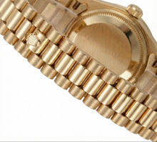 Afbeelding in Gallery-weergave laden, Rolex Datumjust Stok wijzerplaat presidentiële stijl dameshorloge diamanten rand
