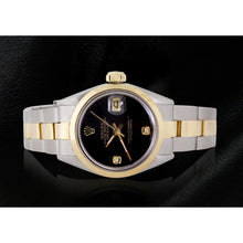Afbeelding in Gallery-weergave laden, tweekleurige diamanten Rolex

