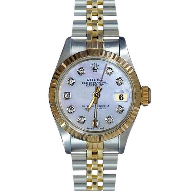Rolex diamanten Datumjust