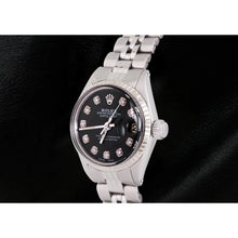Afbeelding in Gallery-weergave laden, diamanten wijzerplaat dameshorloge Rolex

