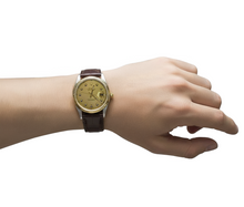 Afbeelding in Gallery-weergave laden, Rolex Datumjust diamanten wijzerplaat met gecanneleerde randkleur Herenhorloge SNELLE INSTELLING
