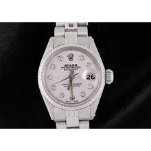 Afbeelding in Gallery-weergave laden, witte diamanten wijzerplaat Rolex
