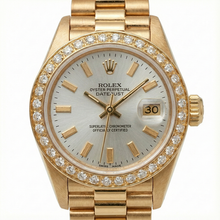 Afbeelding in Gallery-weergave laden, echte round diamant 0.20karaat watch vooraanzicht
