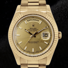 Afbeelding in Gallery-weergave laden, Rolex Day-Date 2 Champagne Wijzerplaat 41 mm Herenhorloge Geelgoud
