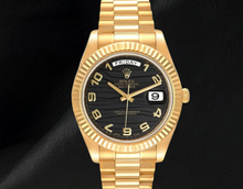 Afbeelding in Gallery-weergave laden, Rolex Day-Date II 41 mm Herenhorloge Koepelvormige Lunette Geelgoud
