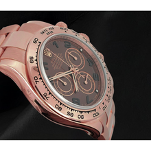 Afbeelding in Gallery-weergave laden, Rolex Daytona Koffiebruine Arabische Cosmograph Wijzerplaat Roségoud 18K Horloge
