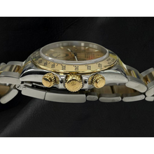 Afbeelding in Gallery-weergave laden, Rolex Daytona Cosmograph Tweekleurig Horloge met Champagne Wijzerplaat
