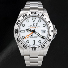 Afbeelding in Gallery-weergave laden, Rolex Explorer II 216570 42 mm Horloge van Roestvrij Staal met Poolwitte Wijzerplaat
