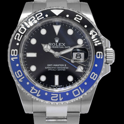 Rolex GMT-Master II 116710BLNR 40 mm Batman Zwarte Wijzerplaat Roestvrij Staal Horloge