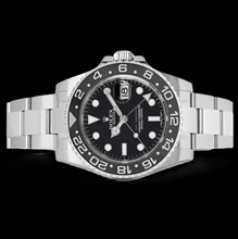 Afbeelding in Gallery-weergave laden, Rolex GMT-Master II 116710LN 40mm Zwarte Wijzerplaat Roestvrij Staal Horloge
