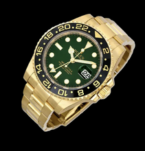 Afbeelding in Gallery-weergave laden, Rolex GMT-Master II 116718 40mm Groene Lichtgevende Wijzerplaat Geelgoud Horloge
