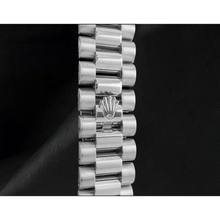 Afbeelding in Gallery-weergave laden, Rolex Dames Datejust 26 mm Parelmoeren Wijzerplaat Jaar 2002 President-band 18k Horloge
